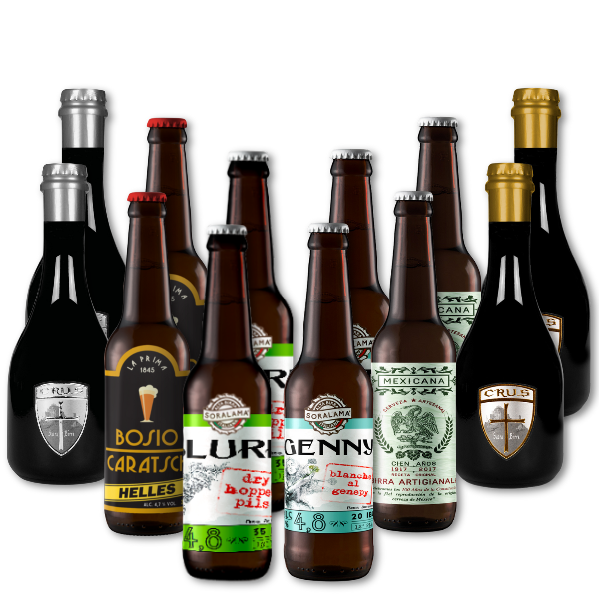 box degustazione 12 birre bionde